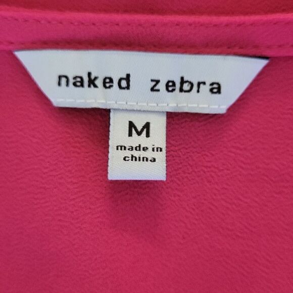 Naked Zebra Pink Top - Picture 6 of 8